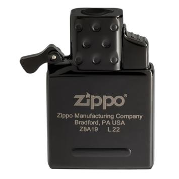 Zippo gas inner case single flame zwart