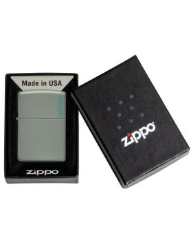 Zippo aansteker Sage with Zippo logo verpakking