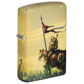 Zippo aansteker Medieval Design 540 zijkant 