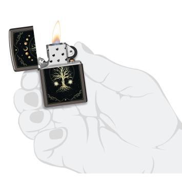 Zippo aansteker Mystic Nature Design