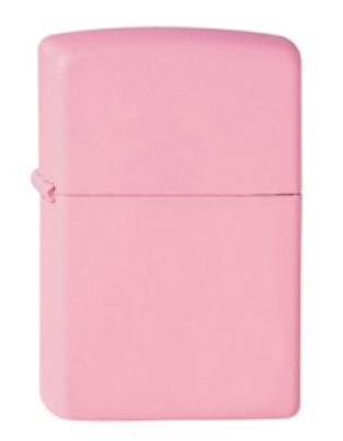 Zippo aansteker regular pink matte