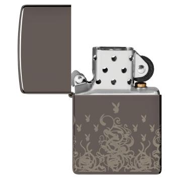 Zippo aansteker Playboy Design open
