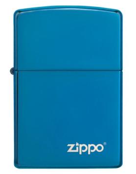Zippo aansteker Saphhire with Logo