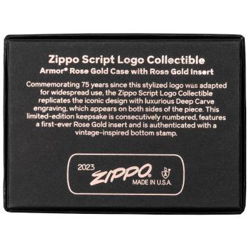 Zippo aansteker script collectible 12