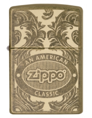 Zippo aansteker Scroll