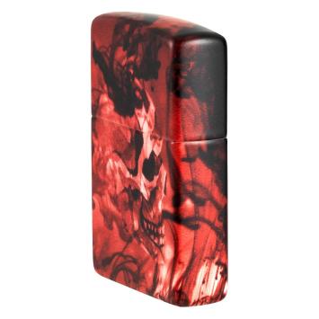 Zippo aansteker Spooky Skulls Design