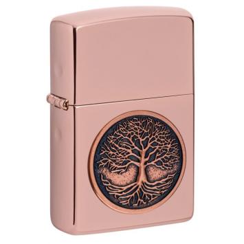 Zippo aansteker Tree Of Life Emblem Design